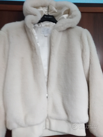 Giubbino pelliccia sintetica donna