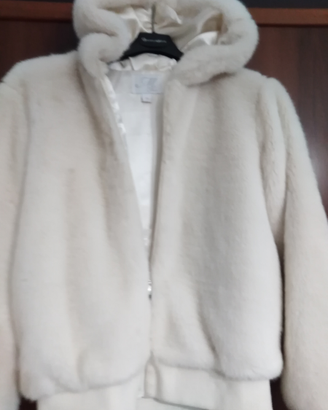 Giubbino pelliccia sintetica donna