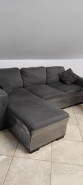 divano 3 posti con chaise loungue 