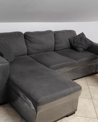 divano 3 posti con chaise loungue 