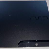 ps3 con giochi e controller 