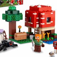 Lego Minecraft la casa dei funghi