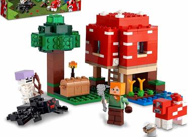 Lego Minecraft la casa dei funghi