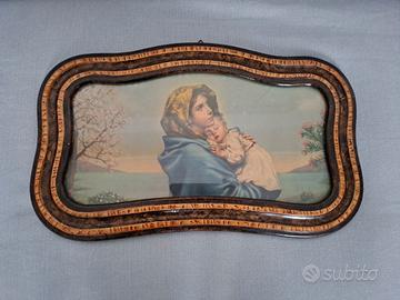 "Madonna con bambino" capoleto serigrafia del 1990