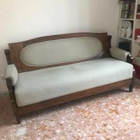 antico divano letto ottomana ribaltabile