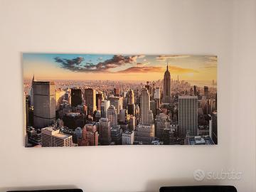 TELA MODERNA “NEW YORK AL TRAMONTO”