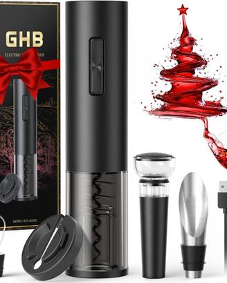 Cavatappi Elettrico per Vino USB Ricaricabile,