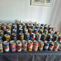 collezione lattine di birra anni 70/80/90