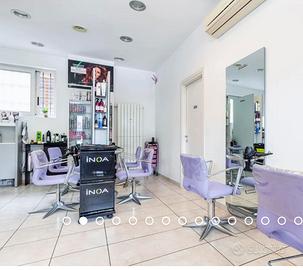 Arredamento negozio parrucchiera