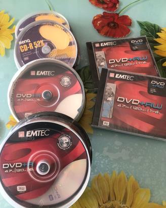 CD -R 52 X VERGINI 700MB/80 min - DVD+R 4,7 - 120