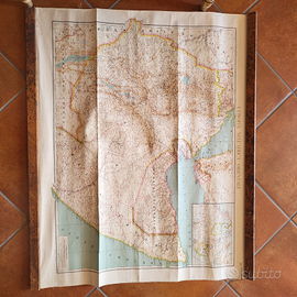 Cartina geografica Etiopia