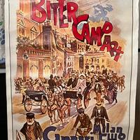 manifesto pubblicitario storico del Bitter Campari