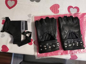 guanti moto custom donna e parascarpa