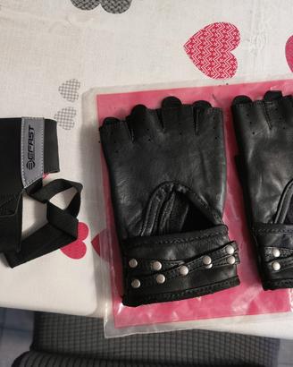 guanti moto custom donna e parascarpa
