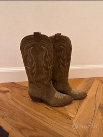 Camperos beige vera pelle