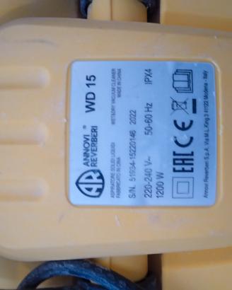 bidone aspira tutto ar wd 15