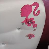 letto singolo di barbie