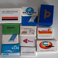 saponini vintage da collezione compagnie aeree 