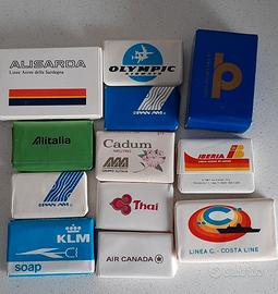 saponini vintage da collezione compagnie aeree 