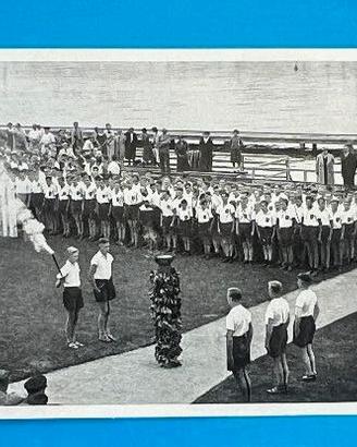 OLYMPIC TORCH 103 OLYMPIA BERLIN 1936 card photo