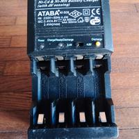 caricatore batterie pile Ataba