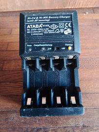 caricatore batterie pile Ataba