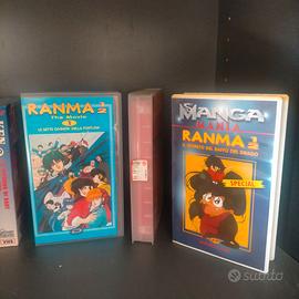 Lotto 48 VHS Ranma 1/2 e Ken Guerriero Sigillate