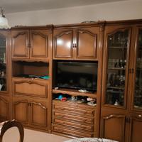 Mobile soggiorno sa 4 pezzi in legno 