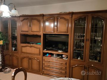 Mobile soggiorno sa 4 pezzi in legno 