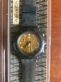 Orologio swatch ac brown sbb 102 swiss design 1996
