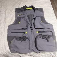 Gilet da pesca multitasche NUOVO