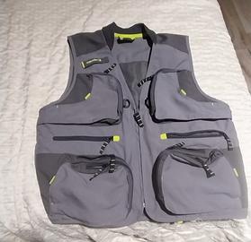 Gilet da pesca multitasche NUOVO
