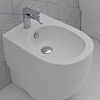 Sanitari  bidet filo parete nuovo no wc 