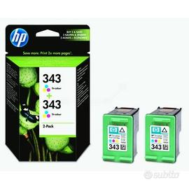 Inchiostro HP 343 2 pack originali nuove