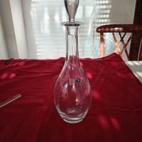 Bottiglia di cristallo Rogaska Slovenia 