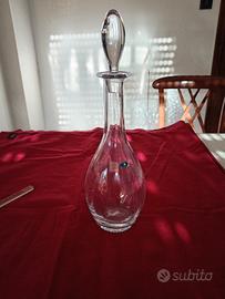 Bottiglia di cristallo Rogaska Slovenia 