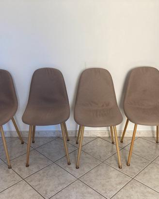 Set 4 sedie per soggiorno.