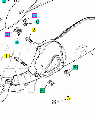-Marmitta Aprilia Scarabeo 50 2T sfera 860558
