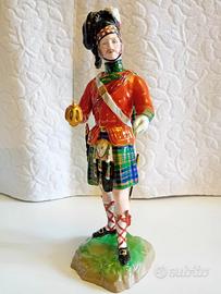 statuetta Highlanders porcellana Dresden