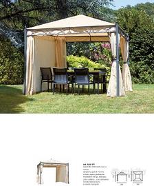 Gazebo OREGON quadrato 3 mt X 3 mt