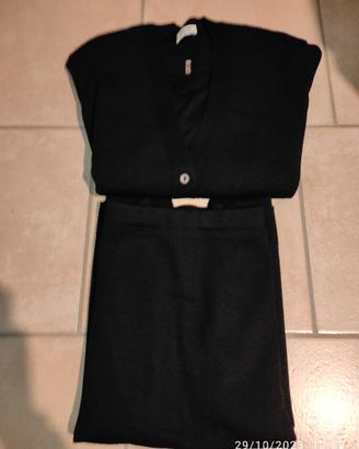 Completo giacca e gonna in Lana