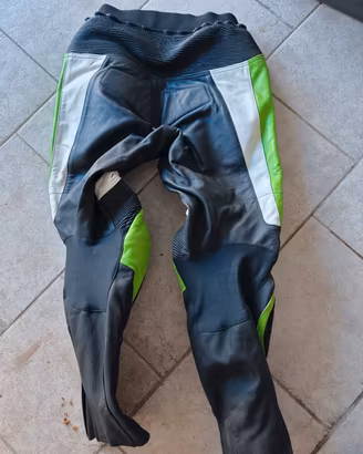 Pantaloni moto BERIK Racing in pelle