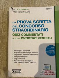 Libro La prova scritta del concorso straordinario