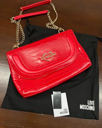 Borsa Love Moschino Rossa stampa cocco - Originale