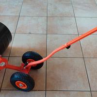 Pala da neve con ruote fuxtec