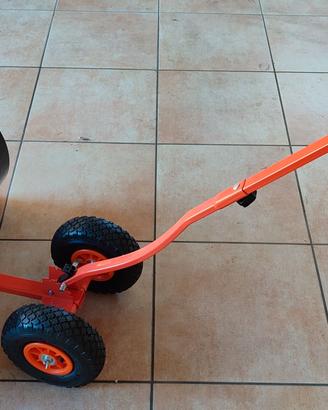 Pala da neve con ruote fuxtec