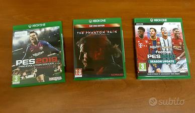 Xbox one PES e MGS