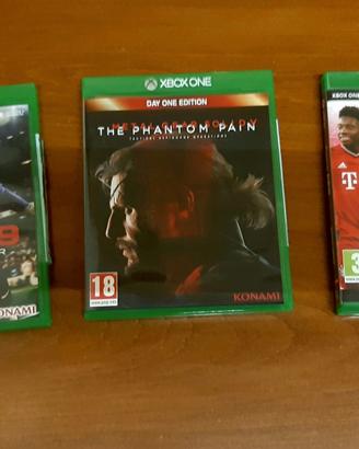 Xbox one PES e MGS