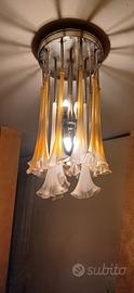  Lampadario.     Le Calle. Di Venini 