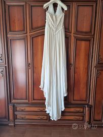 abito da sposa avorio
